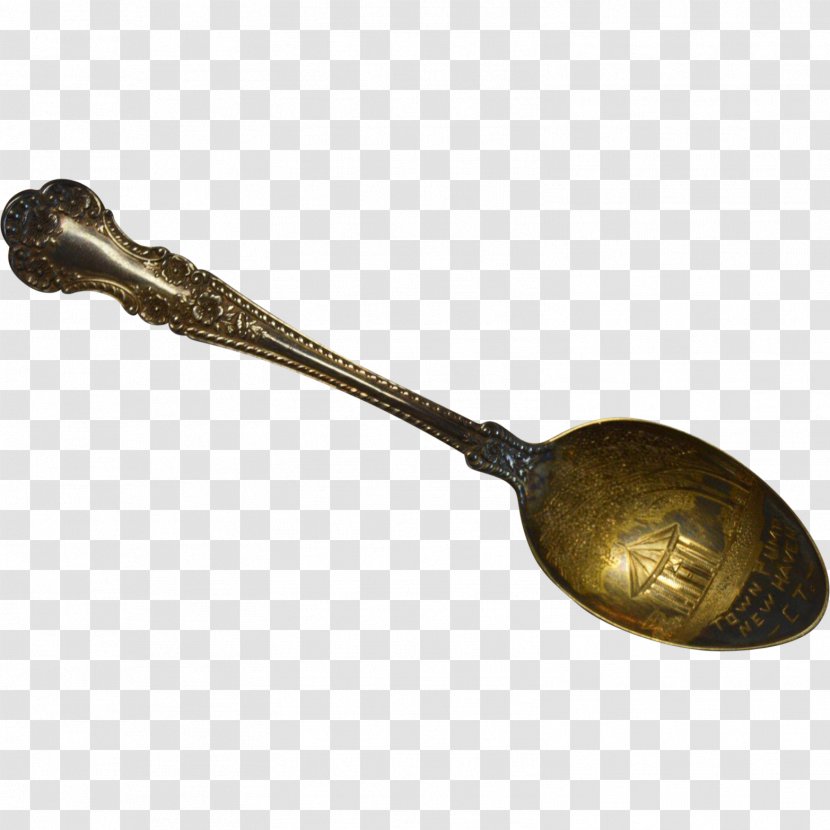 Spoon 01504 - Brass Transparent PNG