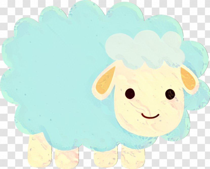 Clip Art Illustration Sheep Stuffed Animals & Cuddly Toys Character - Yellow Transparent PNG
