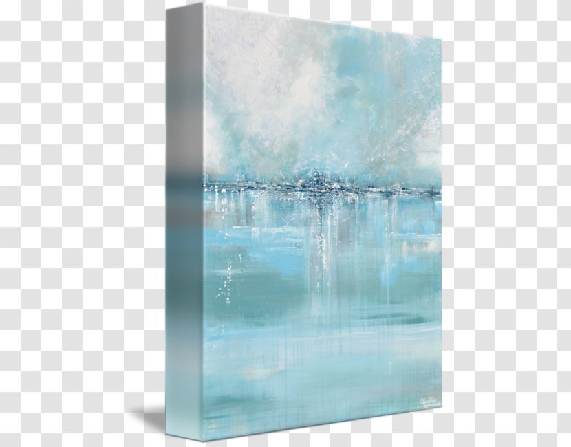 Painting Abstract Art Canvas Print - Printmaking - SeaGlass Transparent PNG