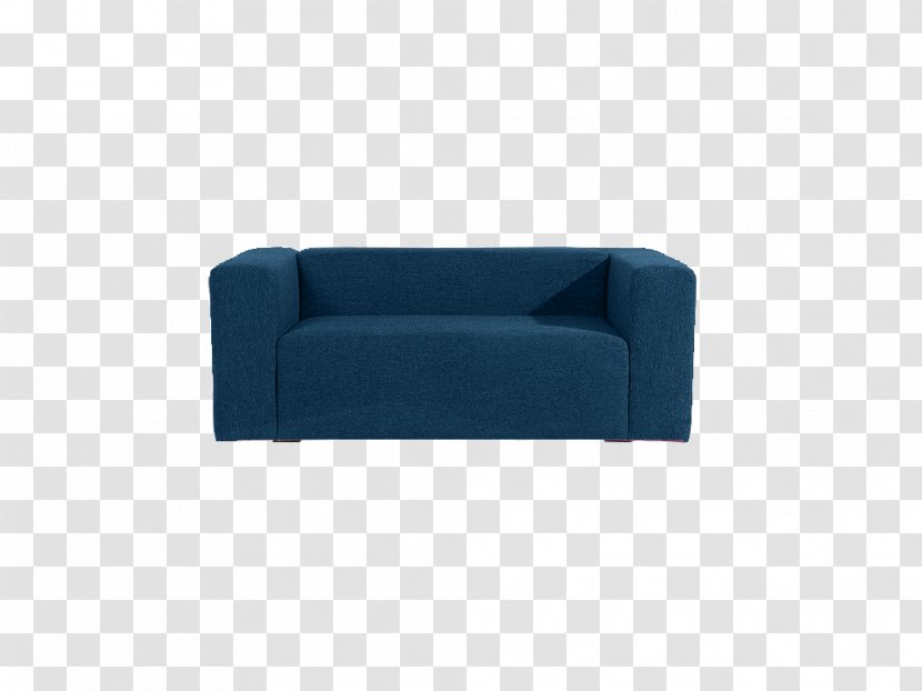 Couch Rectangle - Blue - Angle Transparent PNG
