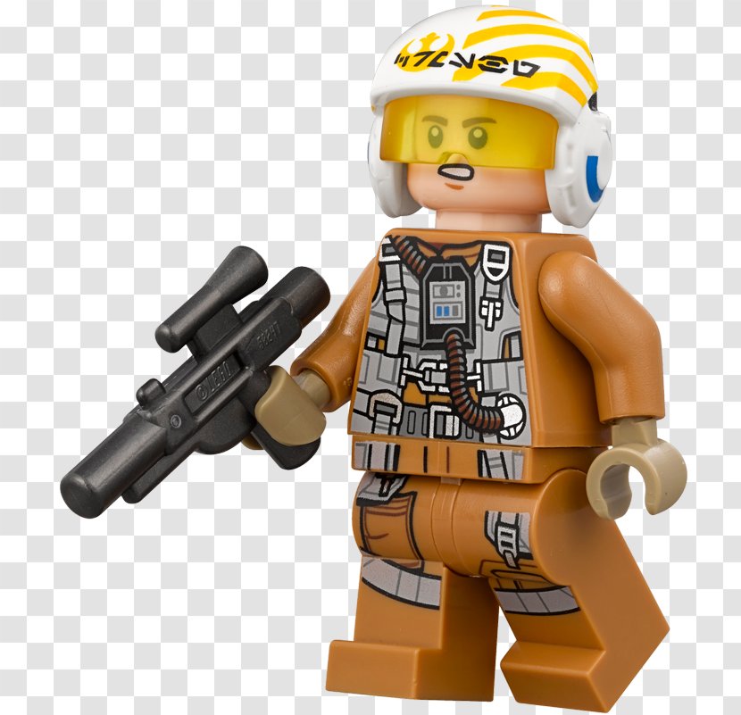 Poe Dameron LEGO 75188 Star Wars Resistance Bomber Lego - The Rises - Heavy Transparent PNG