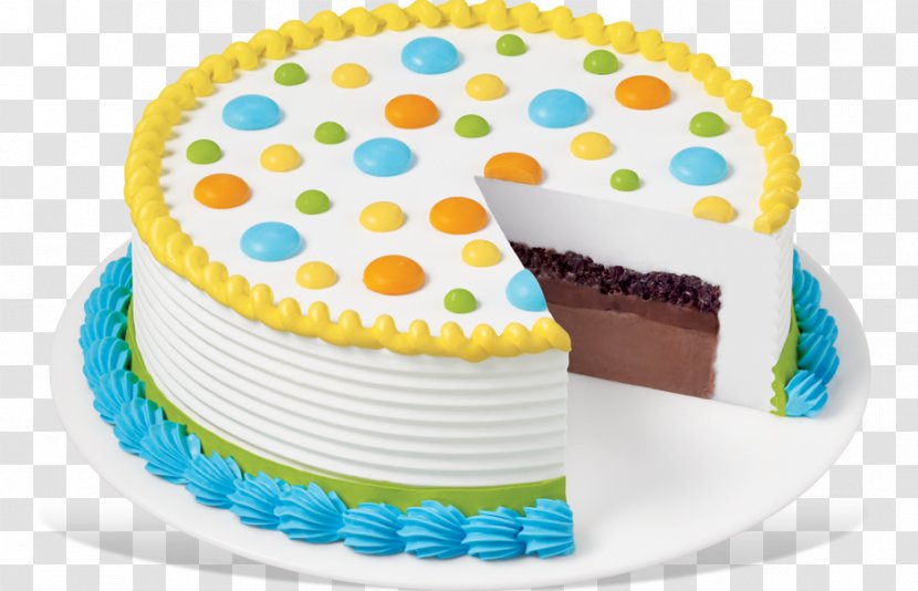 Ice Cream Cake Chocolate - Buttercream - Queen's Day Transparent PNG