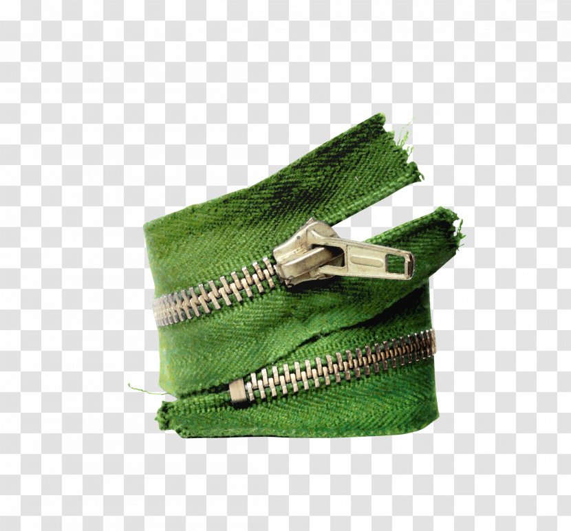 Clothing Clip Art - Grass - Green Clothes Zipper Transparent PNG