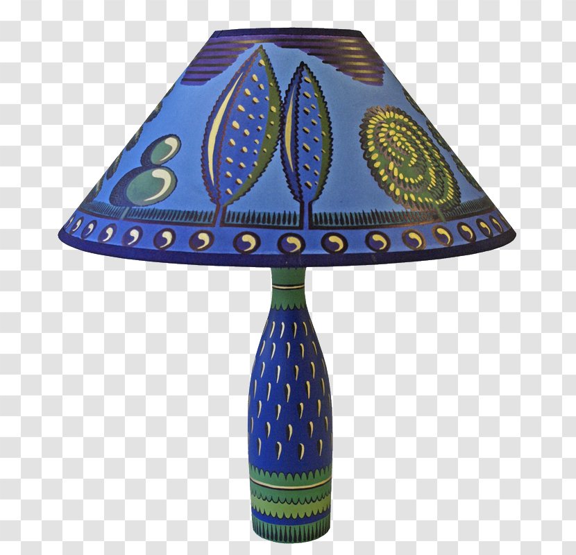 Lamp Shades Cobalt Blue Glass Lighting - Textile Furnishings Transparent PNG