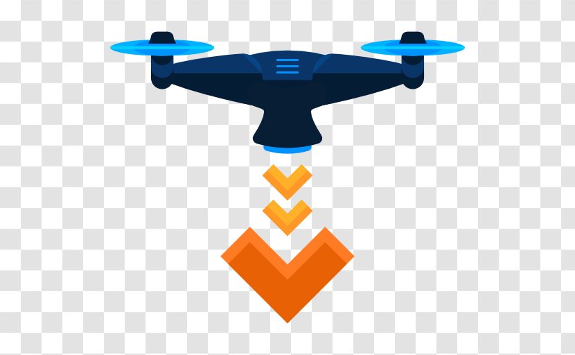 Unmanned Aerial Vehicle Quadcopter Drone Racing Icon - Product Design - UAV Transparent PNG