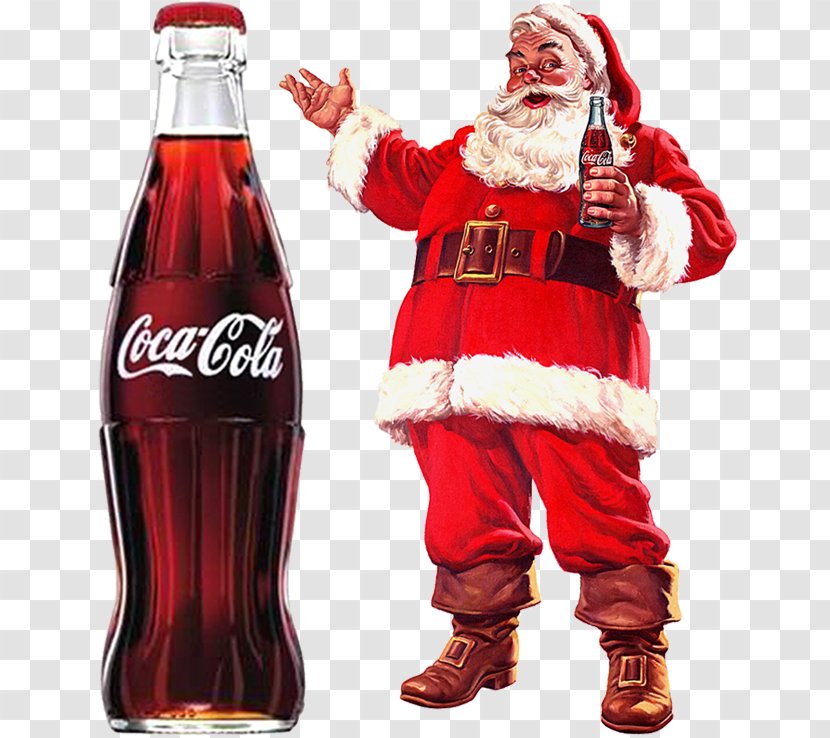 Yes, Virginia, There Is A Santa Claus Coca-Cola Christmas Myra - Carbonated Soft Drinks Transparent PNG