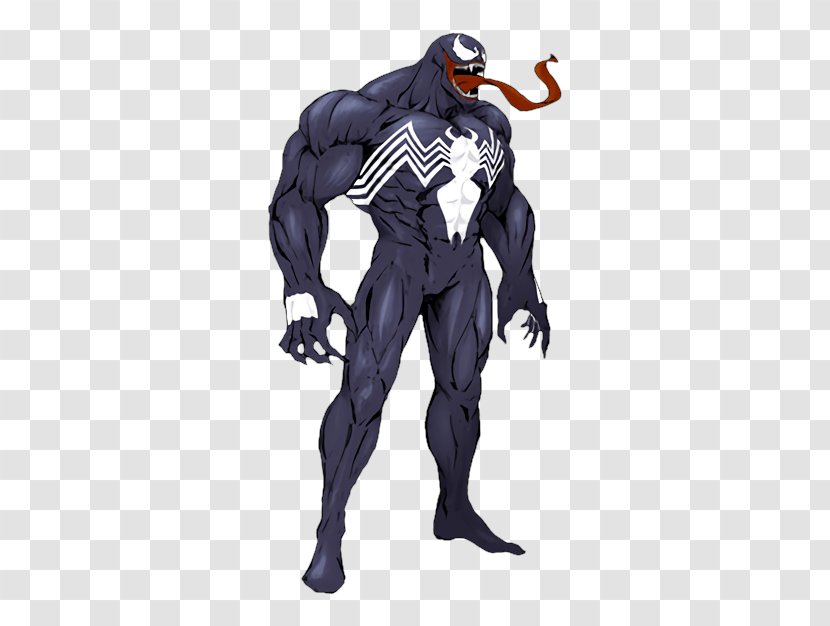 Superhero Supervillain Costume - Venom Marvel Transparent PNG