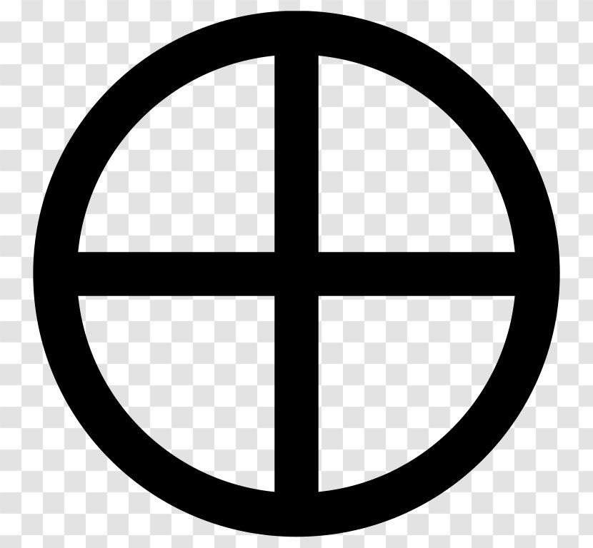 Earth Symbol Sun Cross Transparent PNG