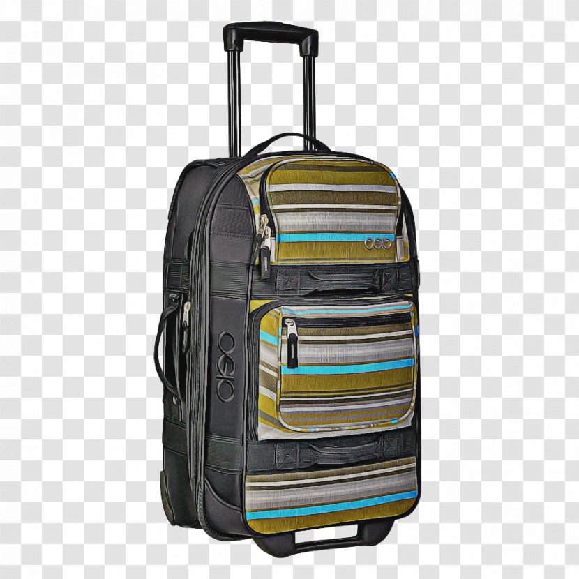 Bag Hand Luggage Suitcase Baggage And Bags - Wheel Rolling Transparent PNG