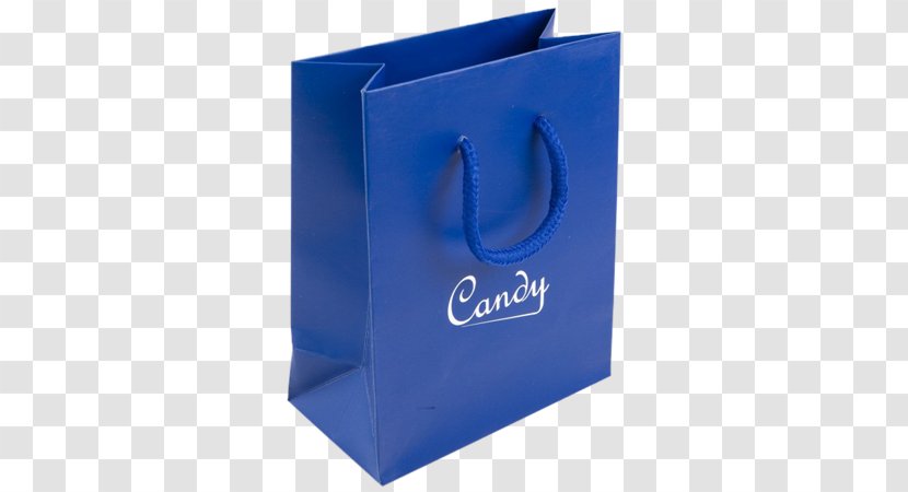 Shopping Bag Product Design Brand - Cobalt Blue - Offset Impresion Transparent PNG
