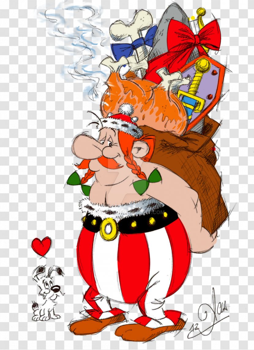 Obelix Asterix Comics Christmas Cartoon - Tree - Archaeologist Transparent PNG