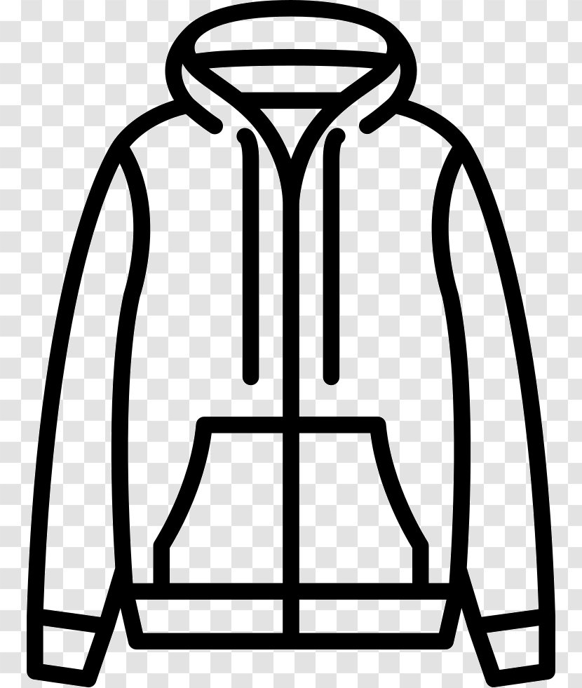 Hoodie Jacket Clothing Coat - White Transparent PNG