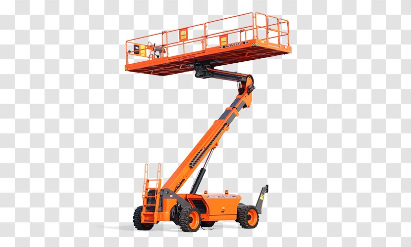 Crane Machine Car Hoogwerker - Orange Transparent PNG