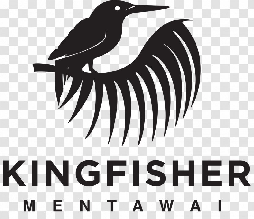 Logo Bird Beak Kingfisher Mentawai Resort Surfing - Islands Regency Transparent PNG