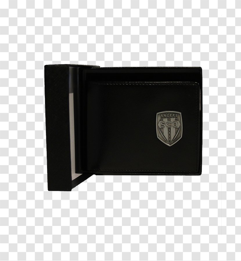 Angers SCO Wallet Rectangle Black M Transparent PNG