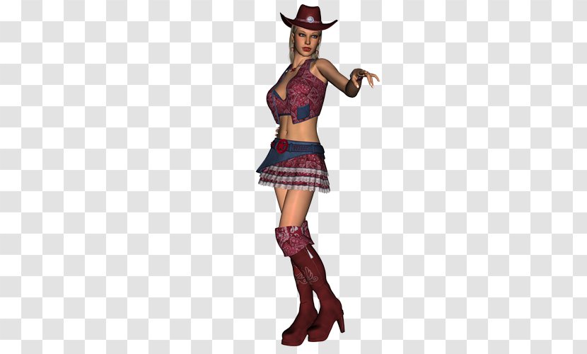 Woman Costume Female Cowboy Western - Clothing Transparent PNG