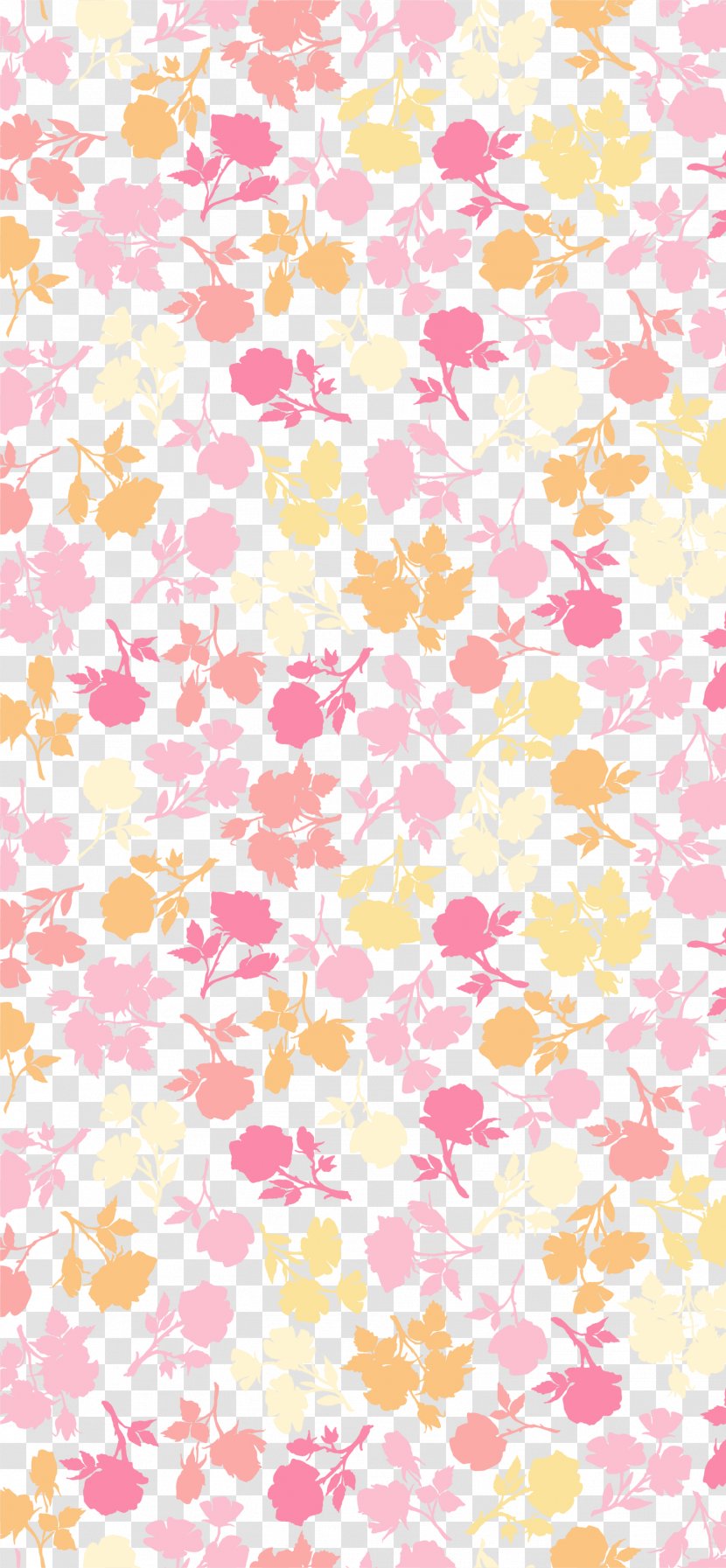 Flower Pink Wallpaper - Area - Background Transparent PNG