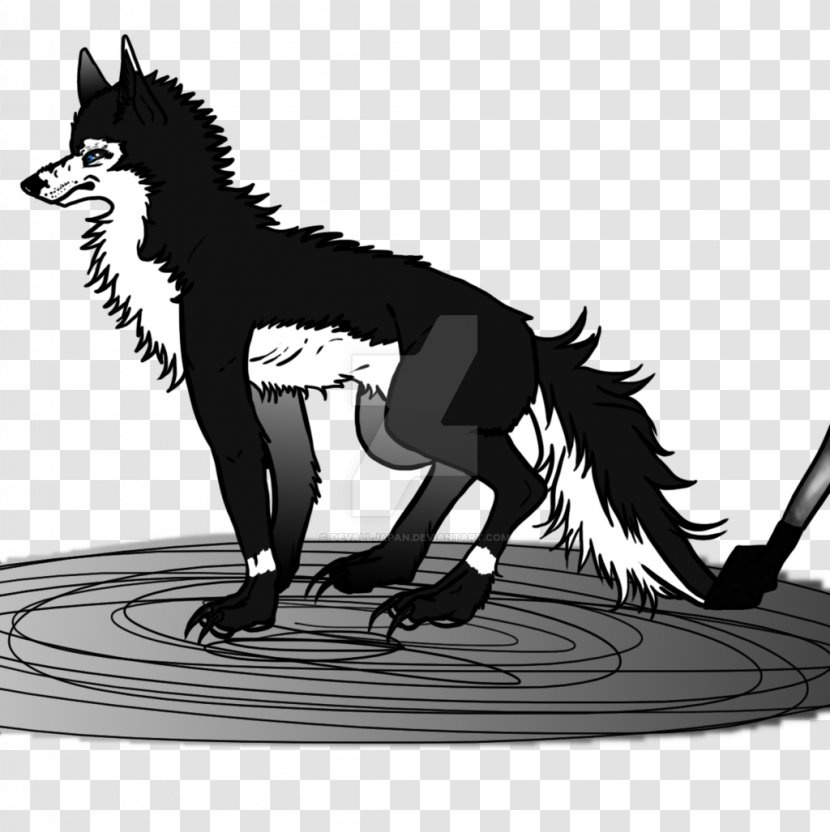 Werewolf White Cartoon Tail Fox News - Watercolor Transparent PNG