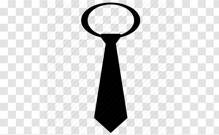Necktie Shirt Icon - Black And White - Tie File Transparent PNG