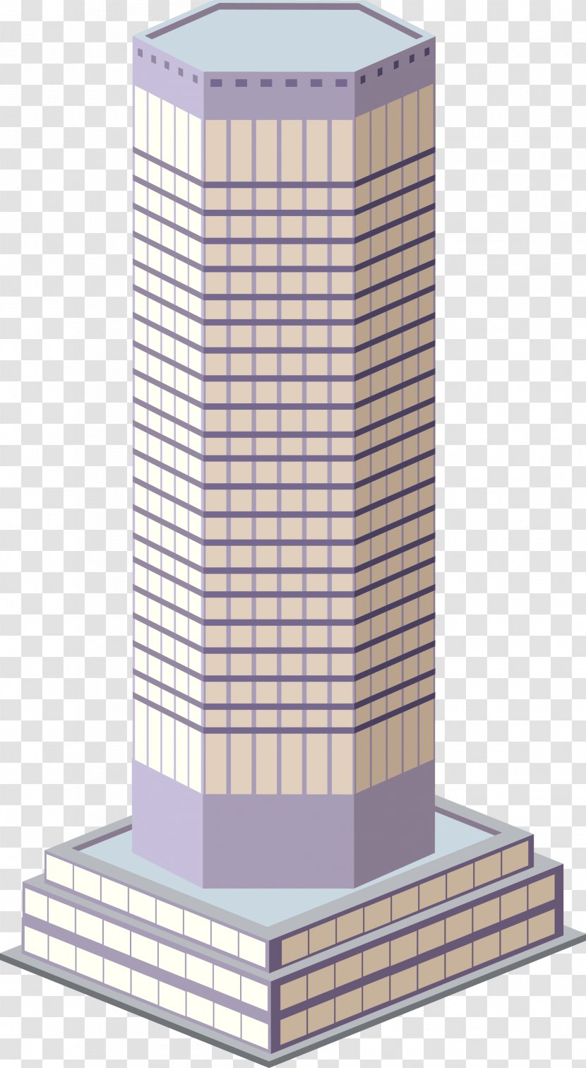 Skyscraper Building Office Drawing - Architecture - Material Transparent PNG