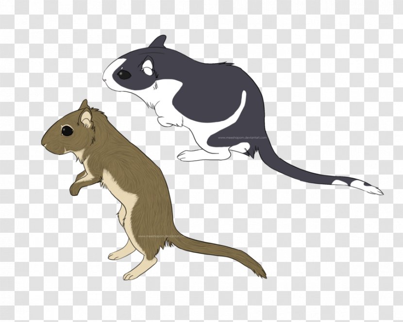 Gerbil Mouse Cat Clip Art - Tail Transparent PNG