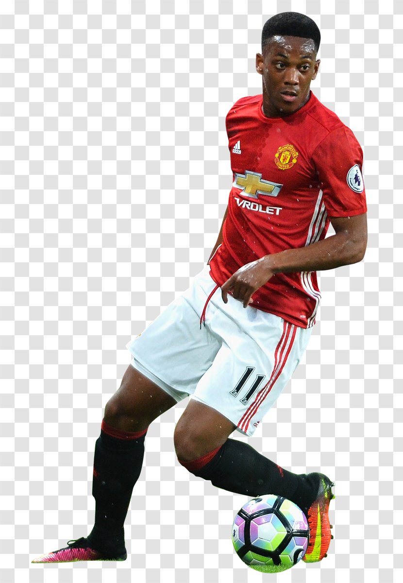 Team Sport Sports Football Player - Sportswear - ANTHONY Martial Transparent PNG
