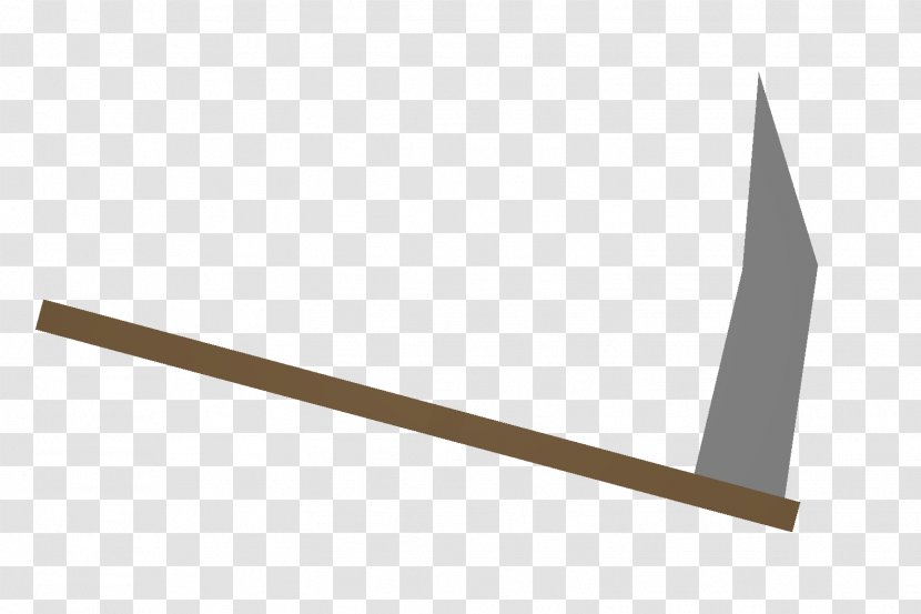 Unturned Scythe Weapon Knife Machete - Silhouette - Axe Transparent PNG