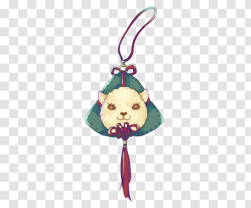 Zongzi Dragon Boat Festival U7aefu5348 - Jewellery - Dumplings Pendant Transparent PNG