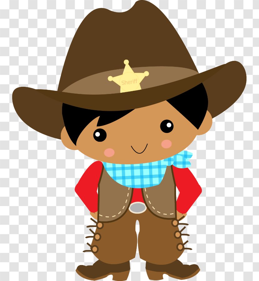 Cowboy Western Clip Art - Sombrero - Cow Boy Transparent PNG