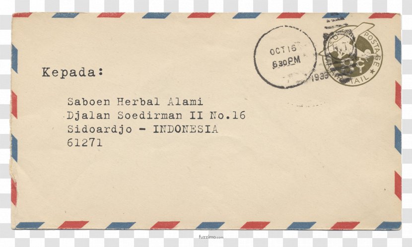 Envelope Wedding Invitation Airmail Paper Postage Stamps Transparent PNG