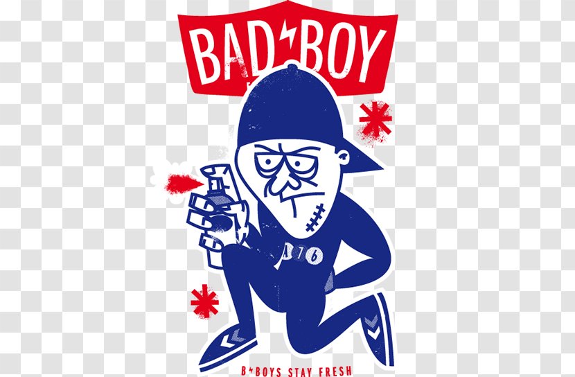 T-shirt Graphic Design Text Logo - Artwork - Bad Boys Transparent PNG