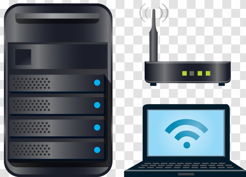 Output Device Router Icon - System - Host And WIFI Transparent PNG