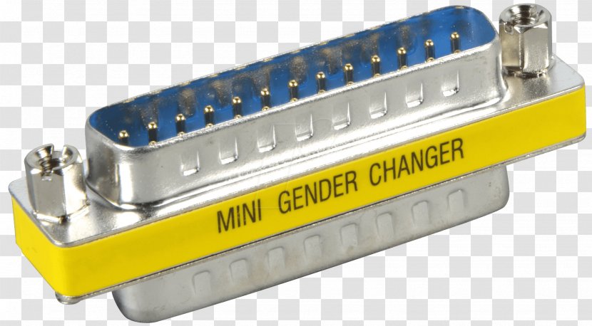D-subminiature Gender Changer Electrical Connector Adapter Interface - Woman - 电商 Transparent PNG