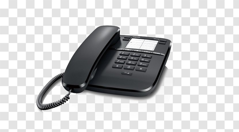 Gigaset DA310 Telephone Communications Home & Business Phones Handsfree - Analog Signal - Fixe Transparent PNG