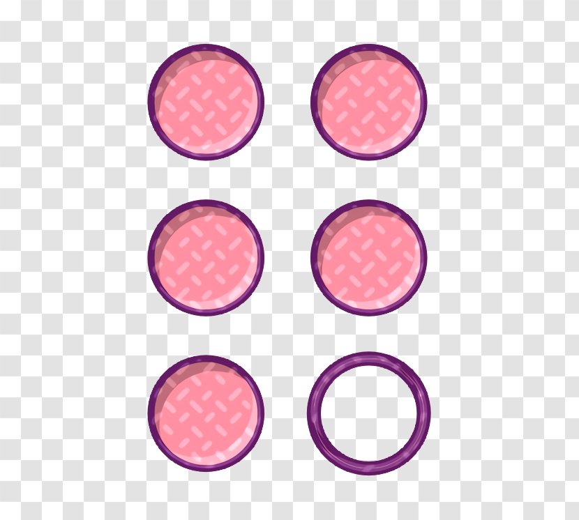 Eye Icon - Braille - Lip Gloss Shadow Transparent PNG