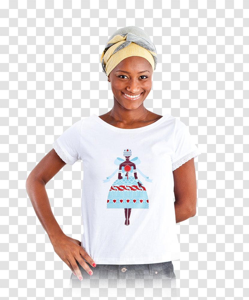 T-shirt Shoulder Yemoja Water Sleeve - White Transparent PNG
