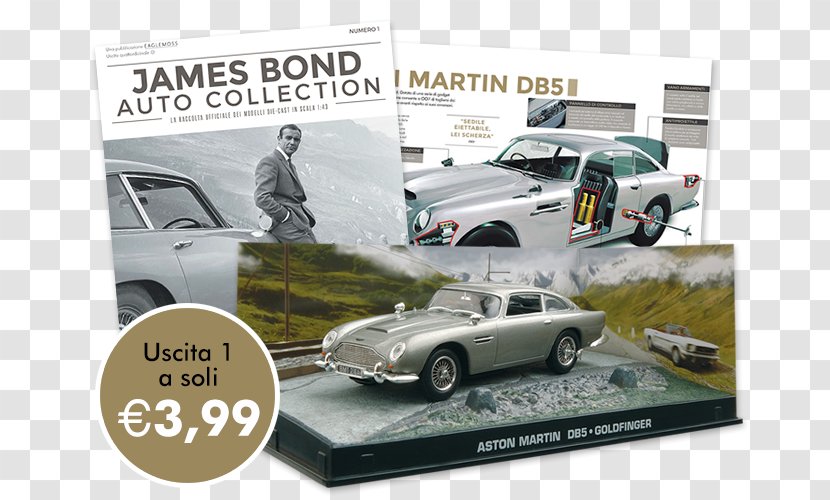 Model Car Aston Martin James Bond Scale Models - Play Vehicle Transparent PNG