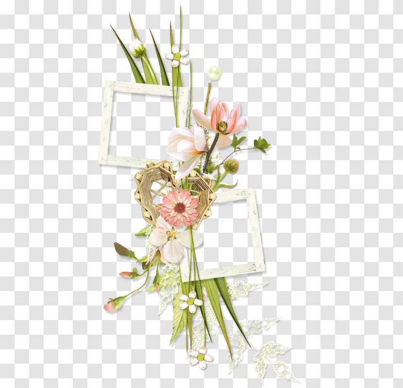 Picture Frames Floral Design Molding Image Clip Art - Flowers In ...