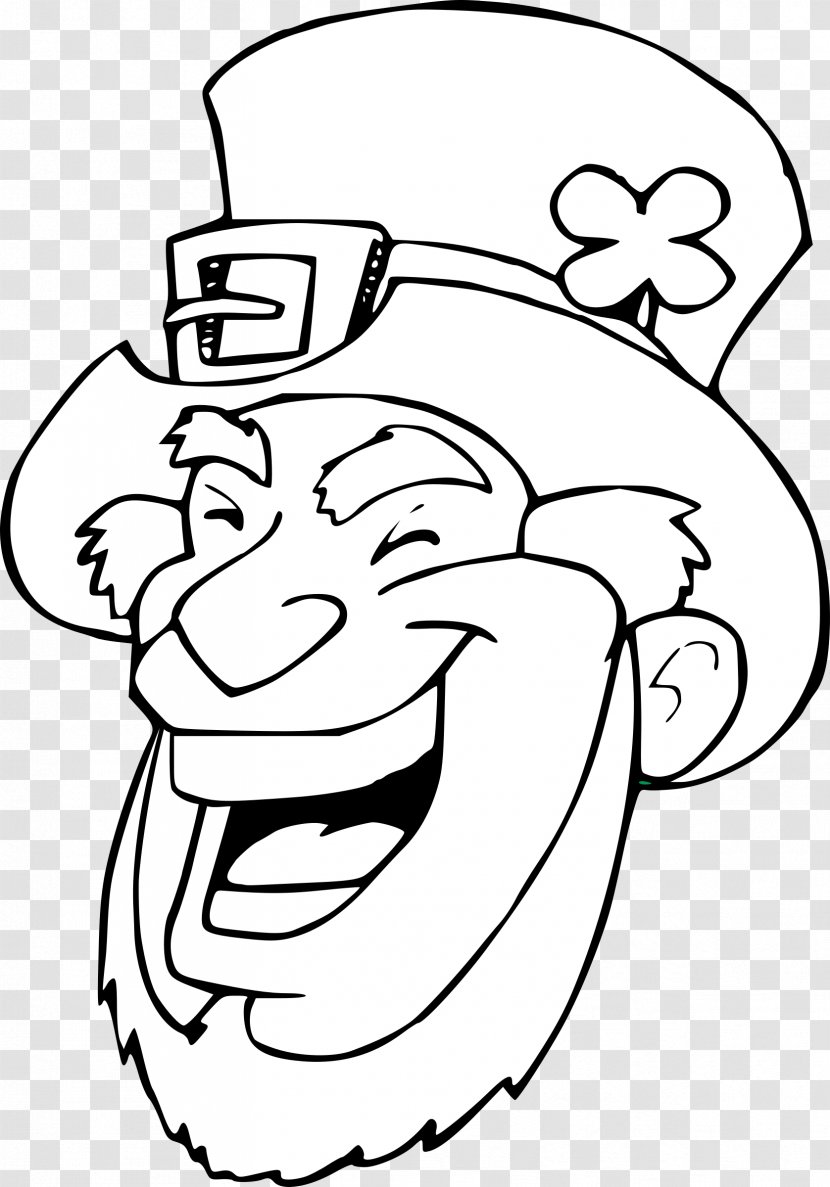 Saint Patrick's Day Coloring Book Leprechaun Child March 17 - Heart Transparent PNG