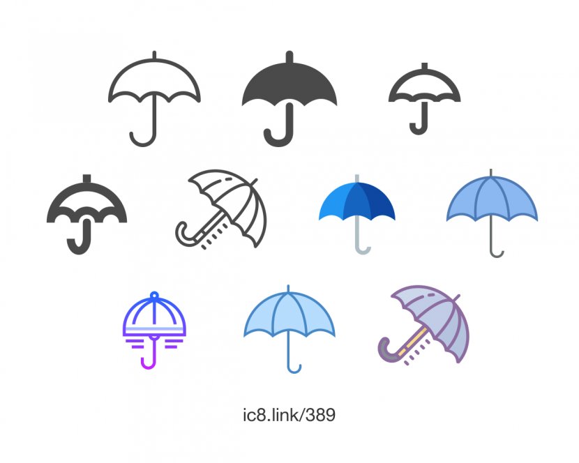 Umbrella - Symbol - Parasol Transparent PNG