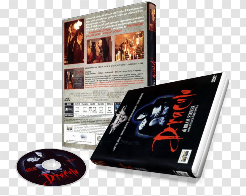Electronics DVD STXE6FIN GR EUR Bram Stoker's Dracula - Multimedia - Dvd Transparent PNG