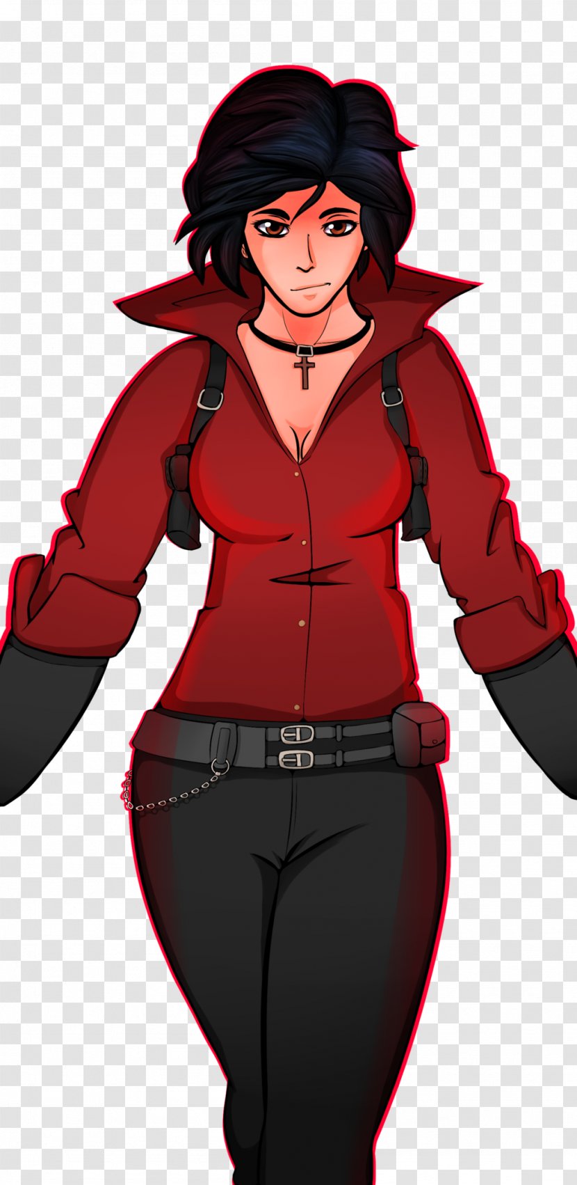 Ada Wong Art Resident Evil 6 Drawing - Silhouette Transparent PNG