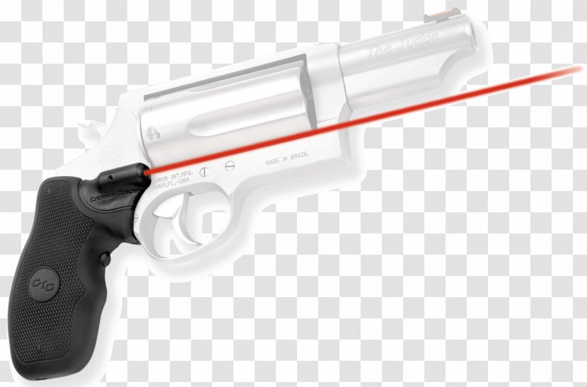 Trigger Revolver Taurus Judge Crimson Trace - Shooting Traces Transparent PNG
