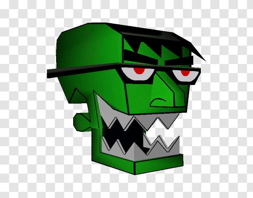 Mr. Crocker Information Stupor Highway Computer Virus The Fairly OddParents Clip Art - Green Transparent PNG