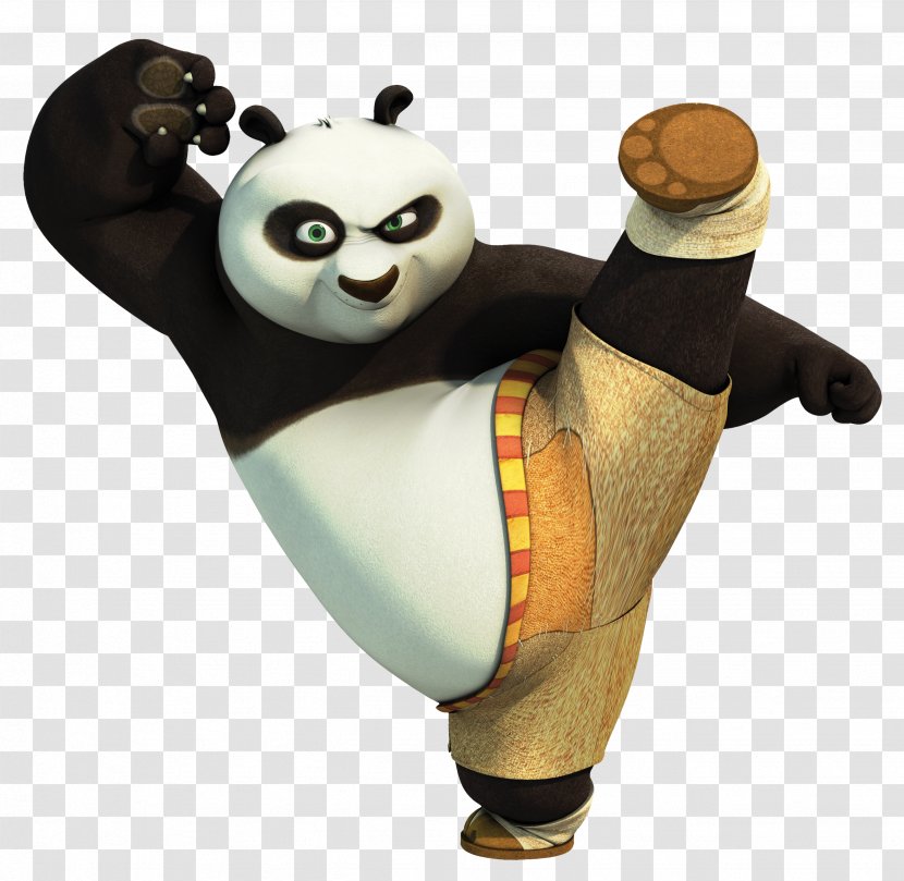 Po Master Shifu Tigress Giant Panda Kung Fu - Bear Transparent PNG