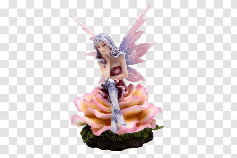 Fairy Figurine Flower Fairies Statue - Miniature - The Scatters Flowers Transparent PNG