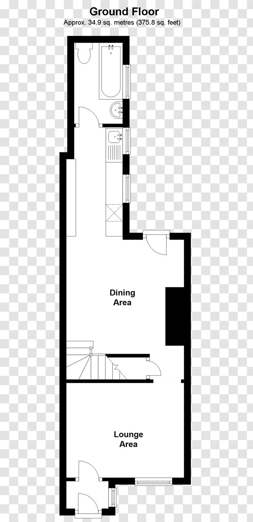 Floor Plan Paper Line Angle - Area Transparent PNG