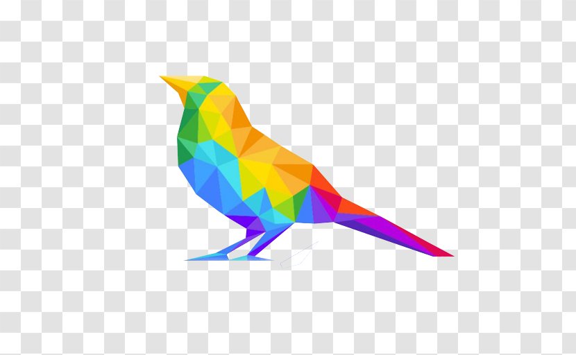 Bird Parrot Polygon Transparent PNG