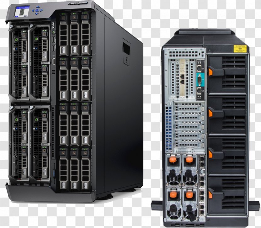 Computer Cases & Housings Dell PowerEdge Servers Laptop - Disk Array - Server Transparent PNG