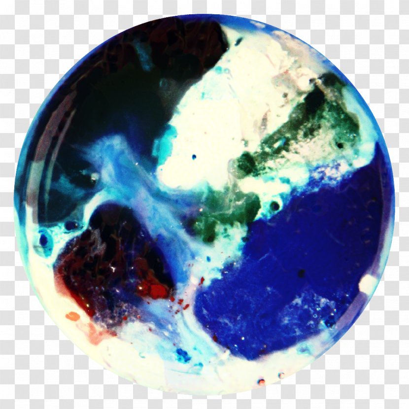 Planet Earth - Space - Electric Blue Transparent PNG
